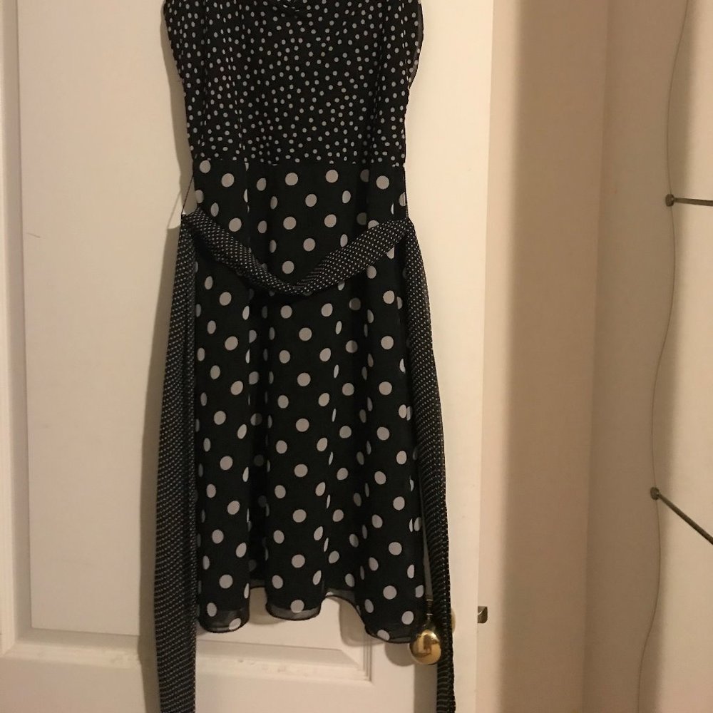 GUESS POLKA DOT ROMANTIC DRESS - Picture 2 of 3